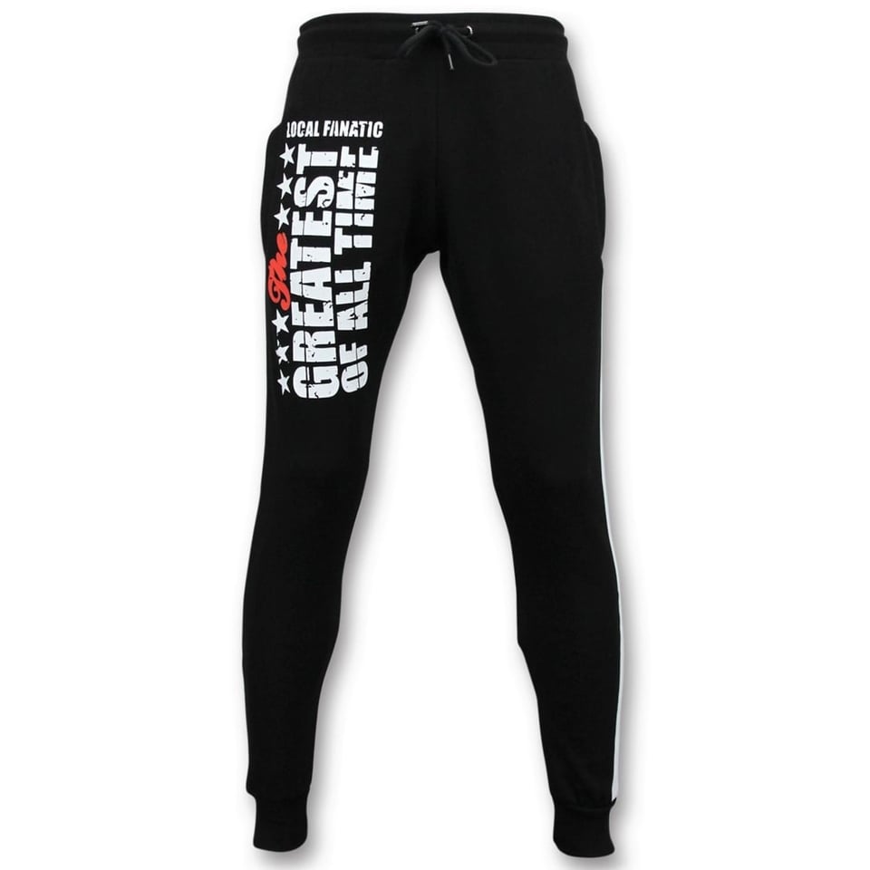 Exclusieve Heren Joggingpak - Muhammad Ali Sport Set - Zwart