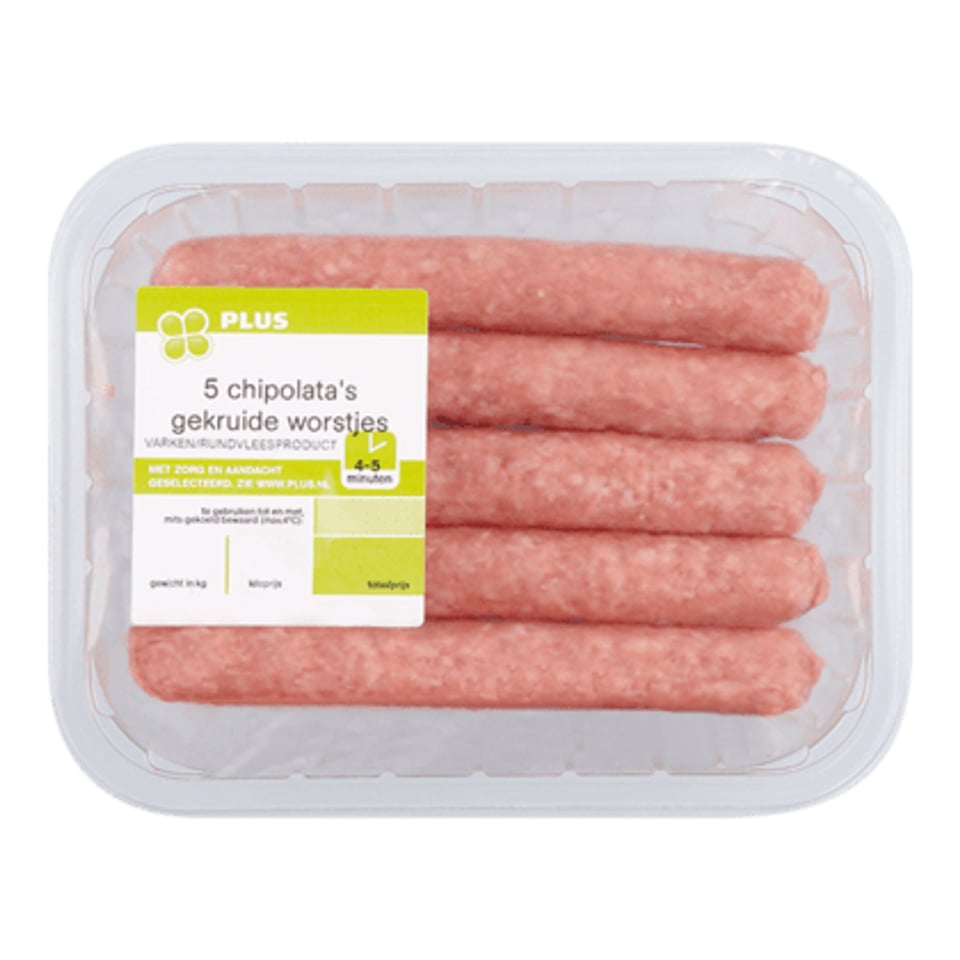 PLUS Chipolata Varken-Rund