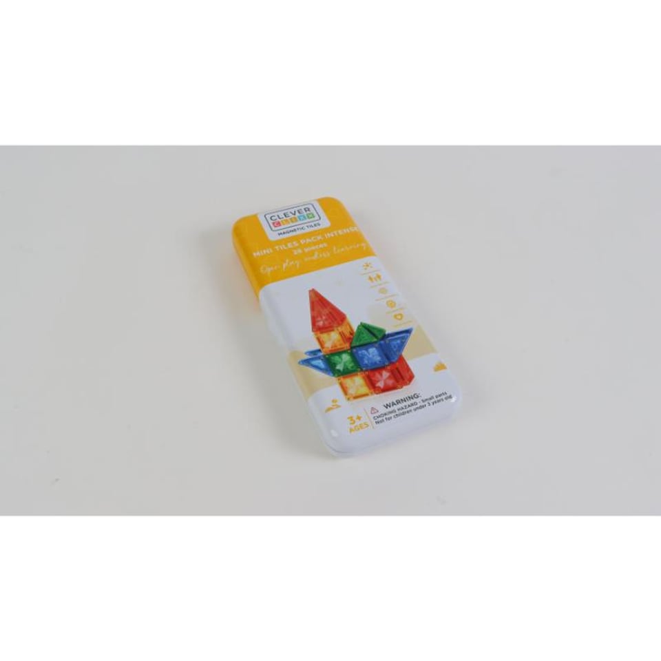 Cleverclixx Mini Tiles Pack Intense 28 Stuks