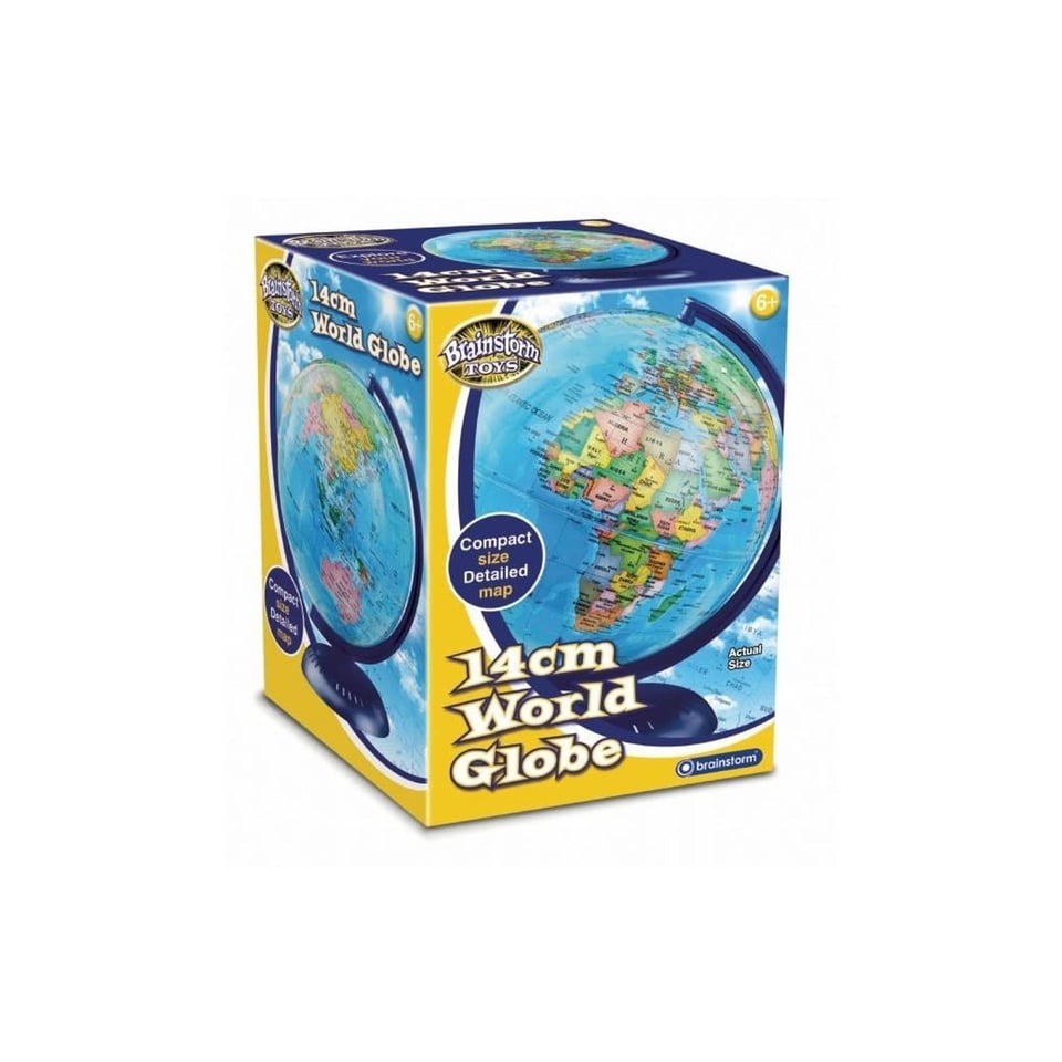 Brainstorm Toys World Globe 14 Cm