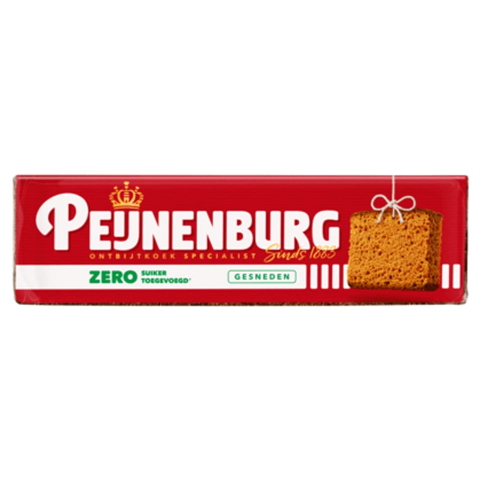Peijnenburg Ontbijtkoek Zero Gesneden