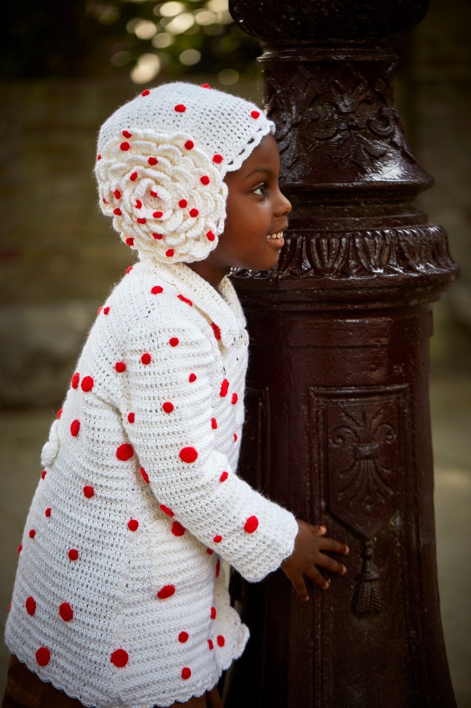 Dotted Coat White