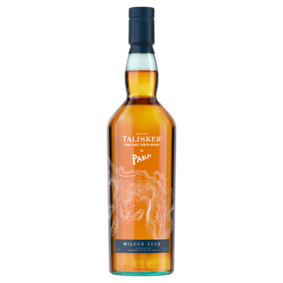 Whisky Talisker Wilder Seas x Parley
