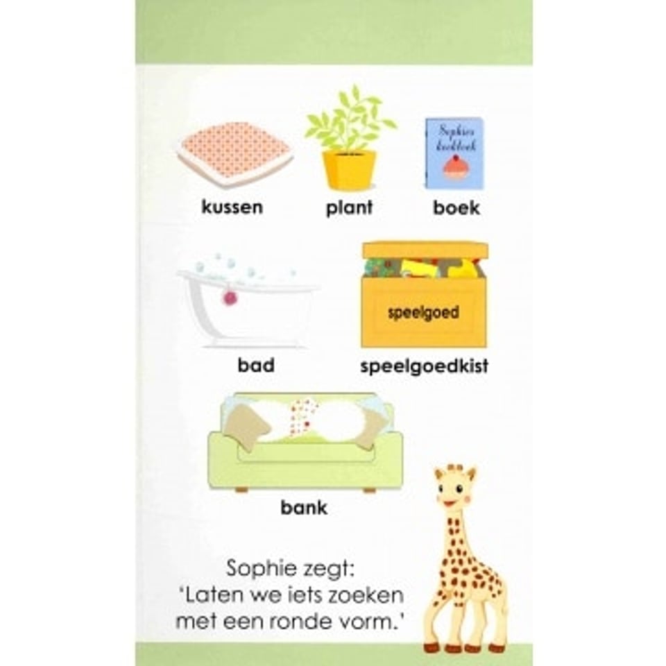 Sophie De Giraf Eerste Woordenboek