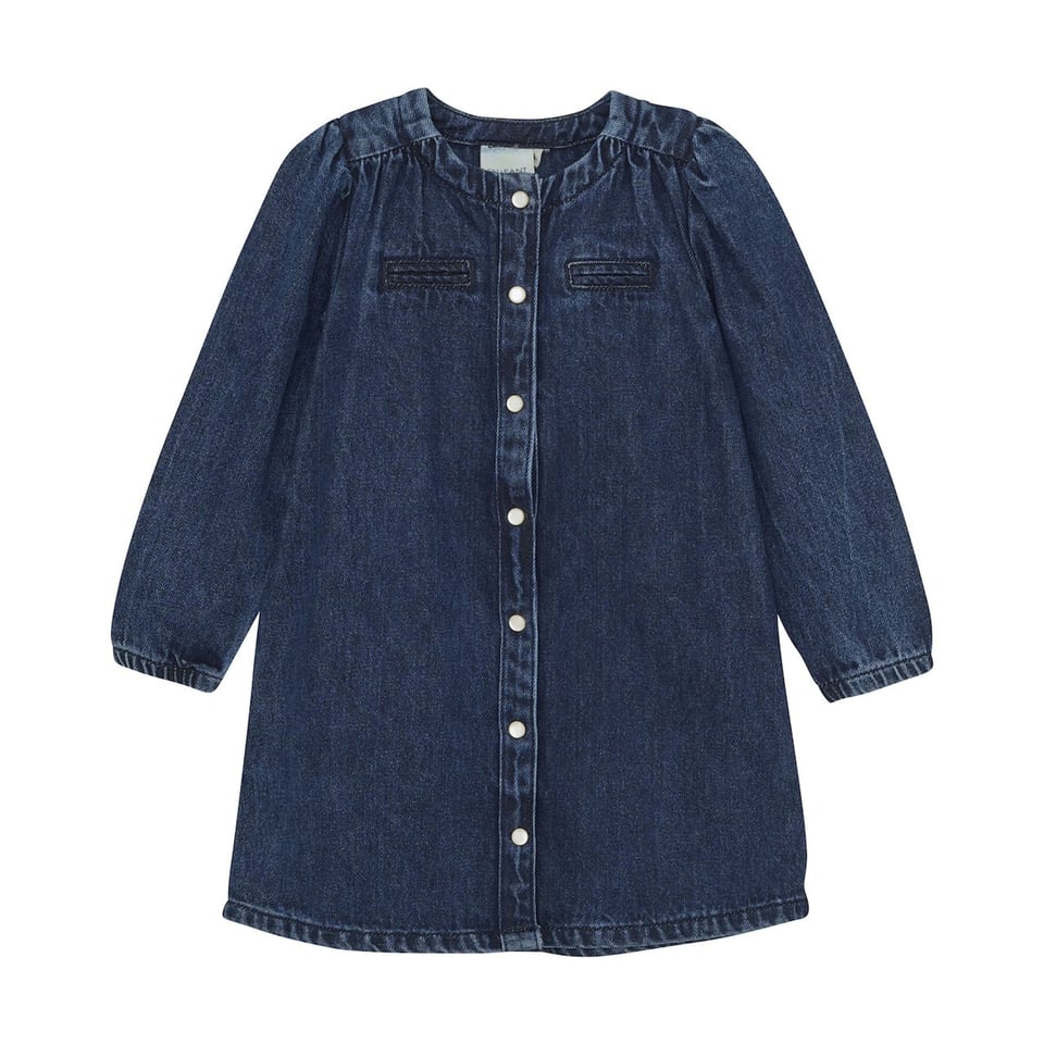 Enfant Dress Denim Dark Blue Denim