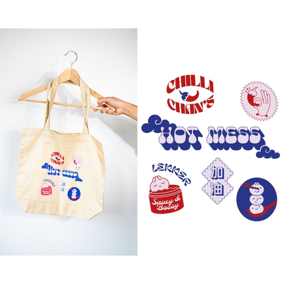 Hot Mess Tote Natural
