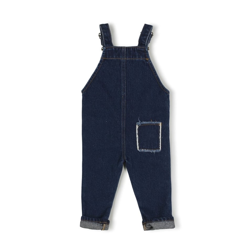 Nixnut Dungaree Dark Jeans - 98 | Peddler