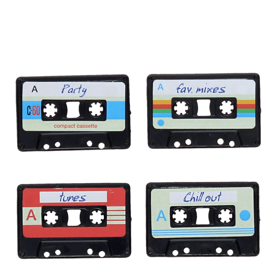 Rex London Mini Music Magneten Cassette