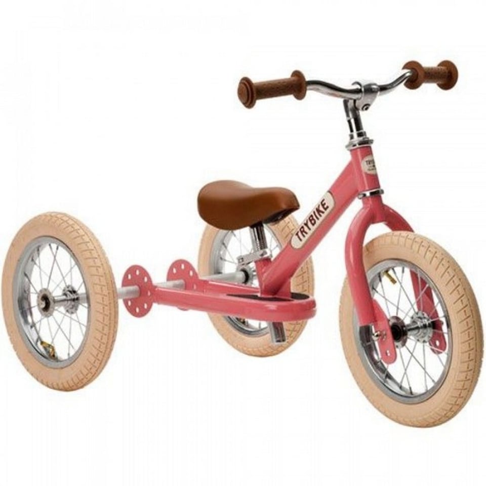 Trybike Staal Vintage Roze Driewieler