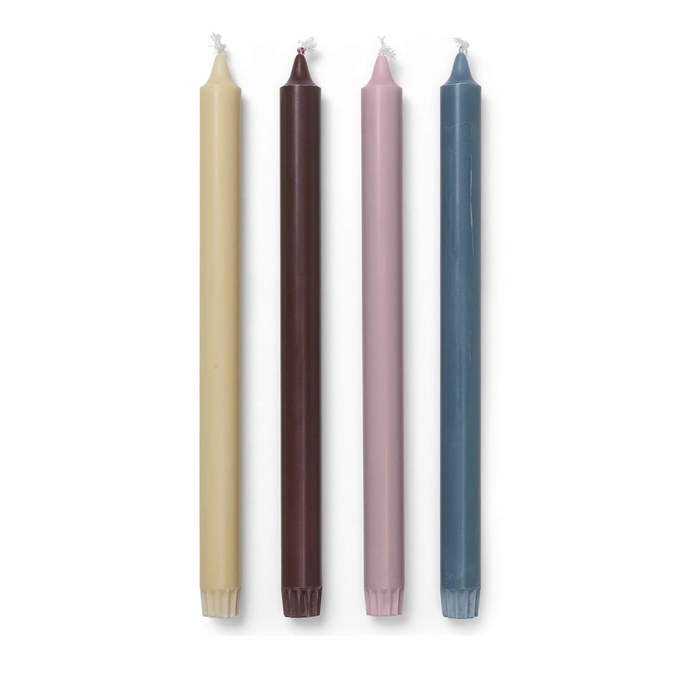 Ferm LIVING Pure Candles - Set of 4 
