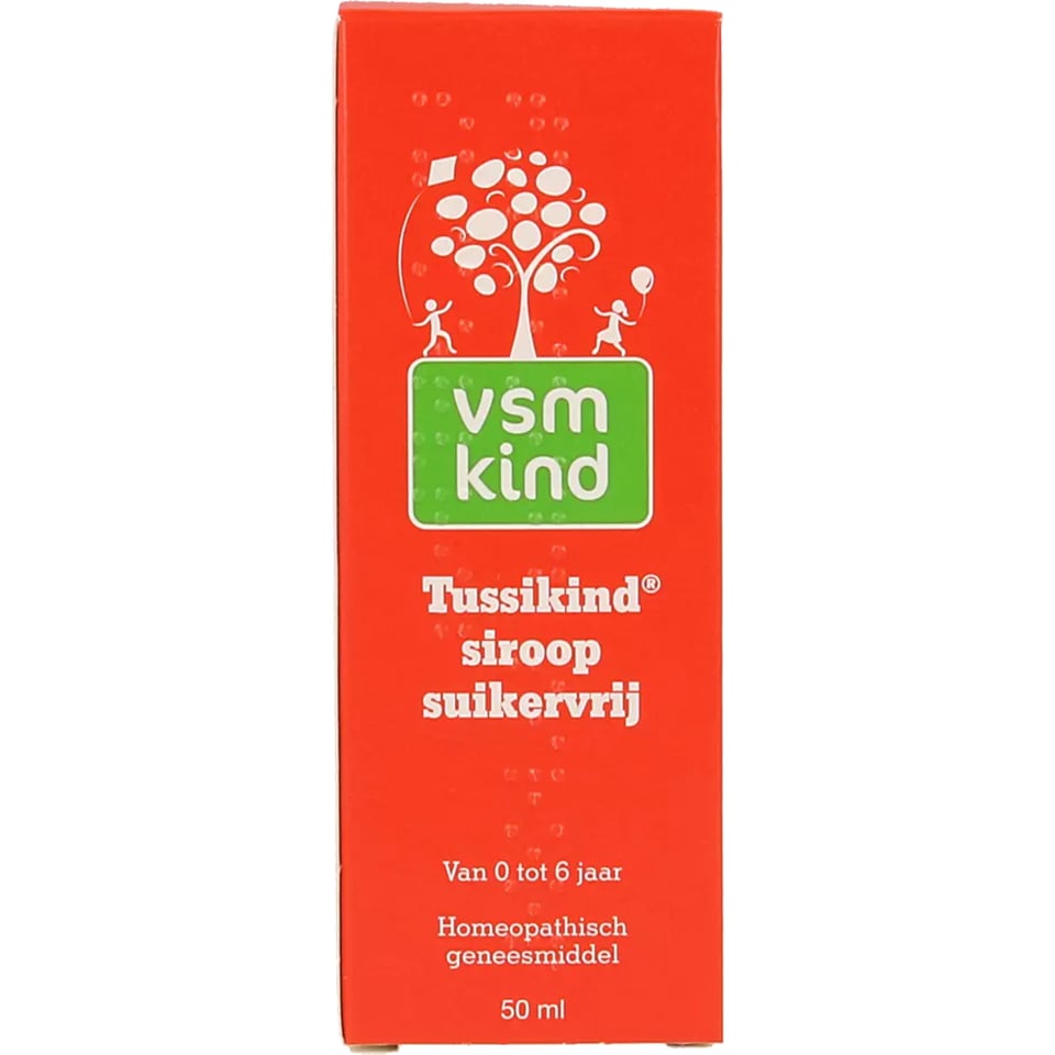 Vsm Kind Tussikind Siroop Suikervrij 50ml 50