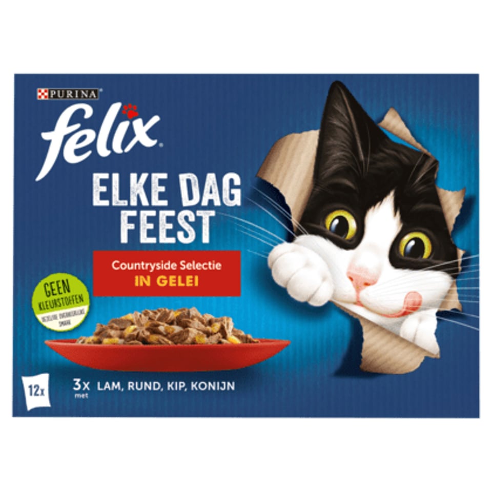 Felix Elke Dag Feest Kattenvoer Countryside