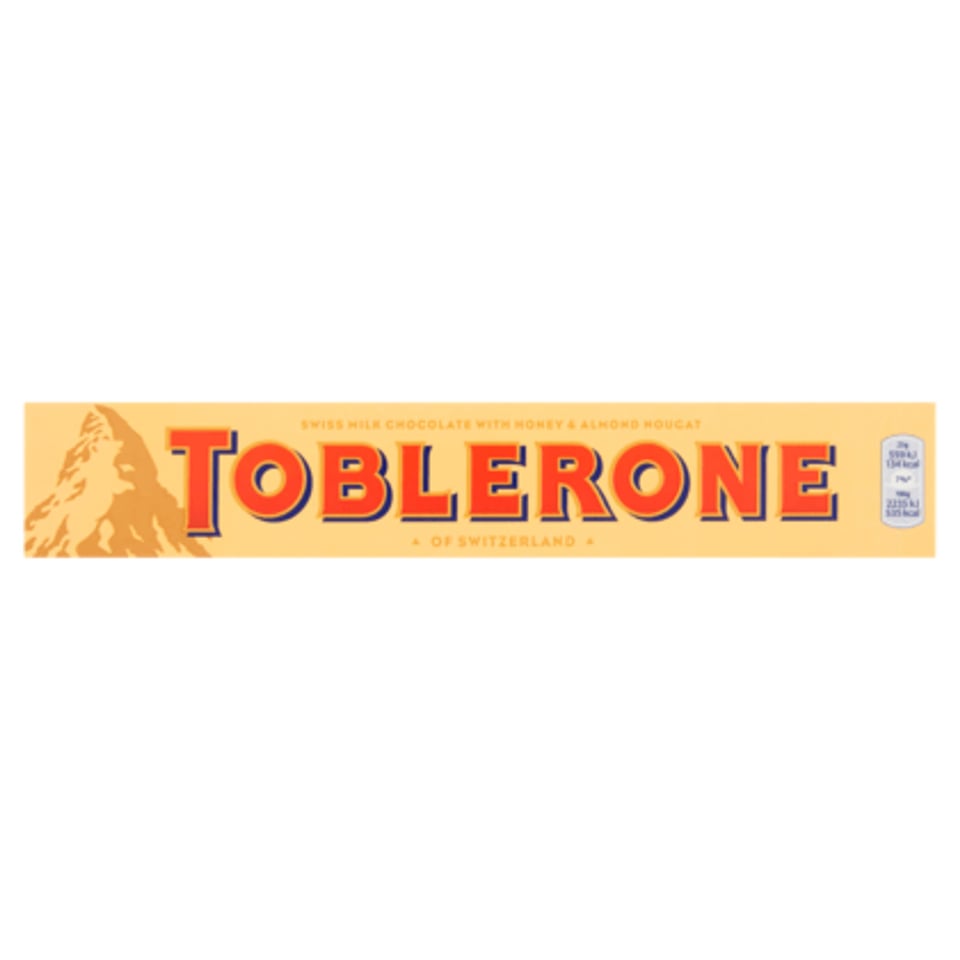 Toblerone Zwitserse Chocolade Nougat en Honing