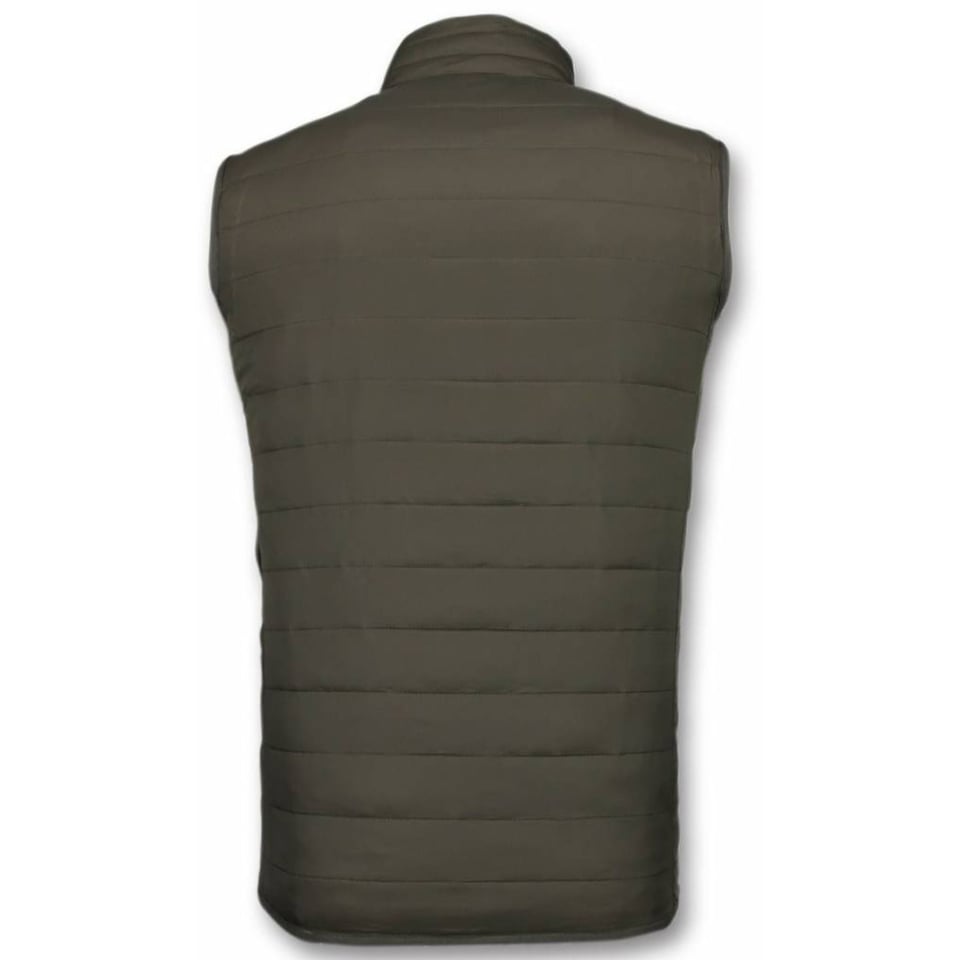 Bodywarmer Heren - Casual Bodywarmer - Groen