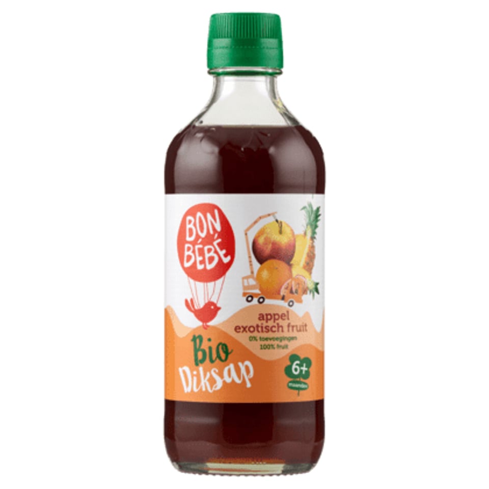 Bonbebe Bio Diksap Appel Exotisch Fruit