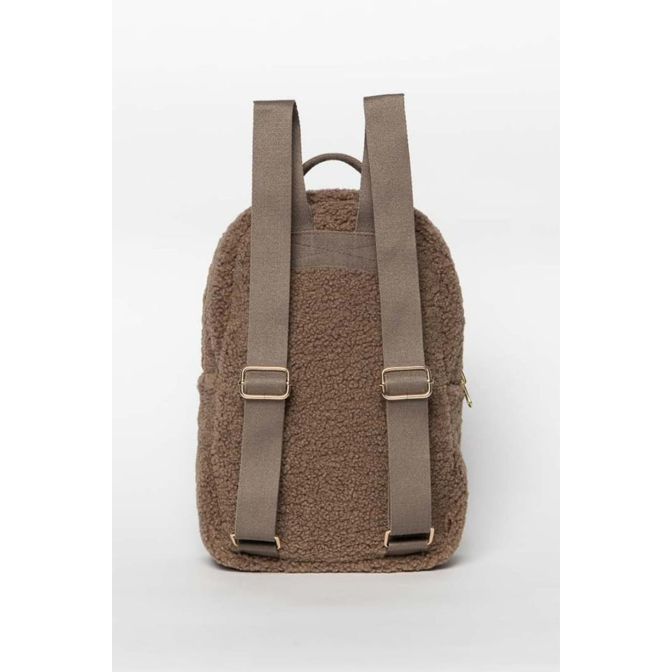 Brown Teddy Mini Backpack