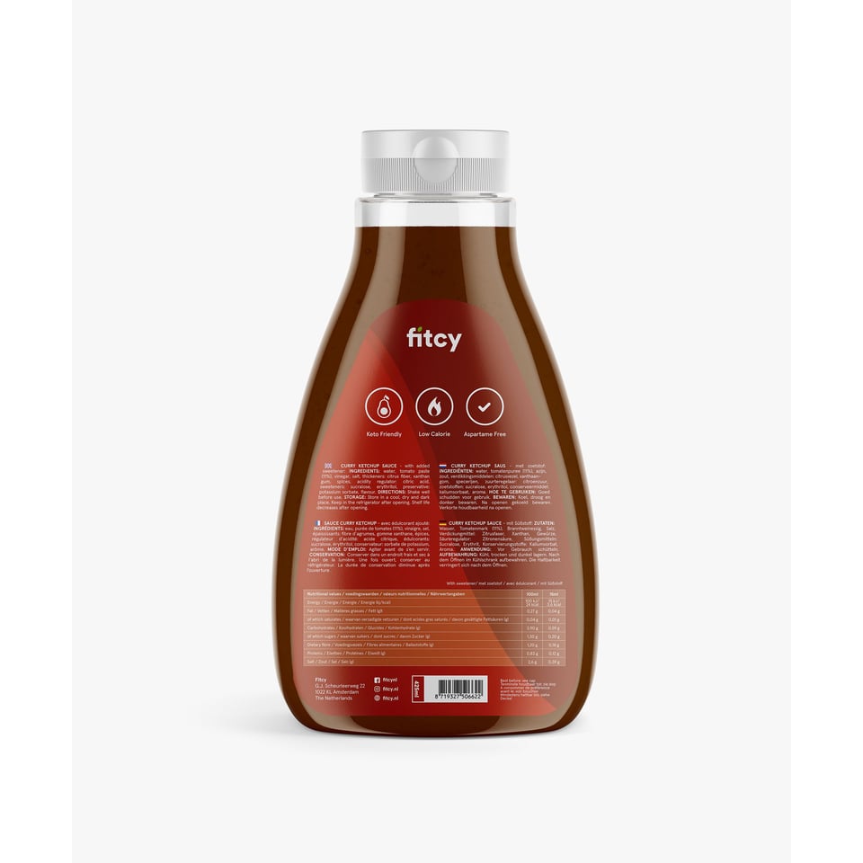 Curry Ketchup Zero 425ml