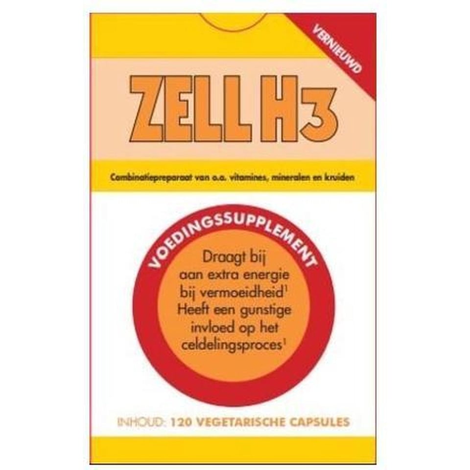 Zell H3 - 120 Capsules - Voedingssupplement