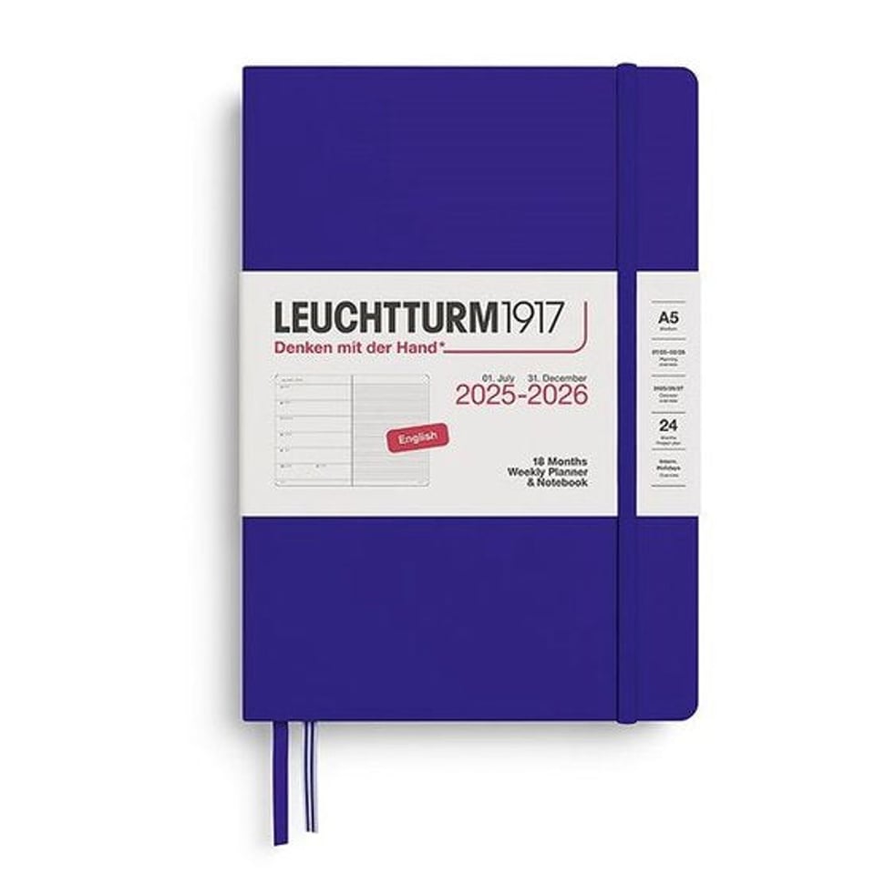 Leuchtturm 18 months diary softcover large 2025-2026