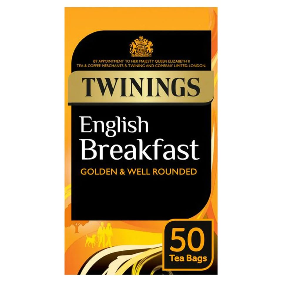 Twining's English Breakfast Tea 50 Bags