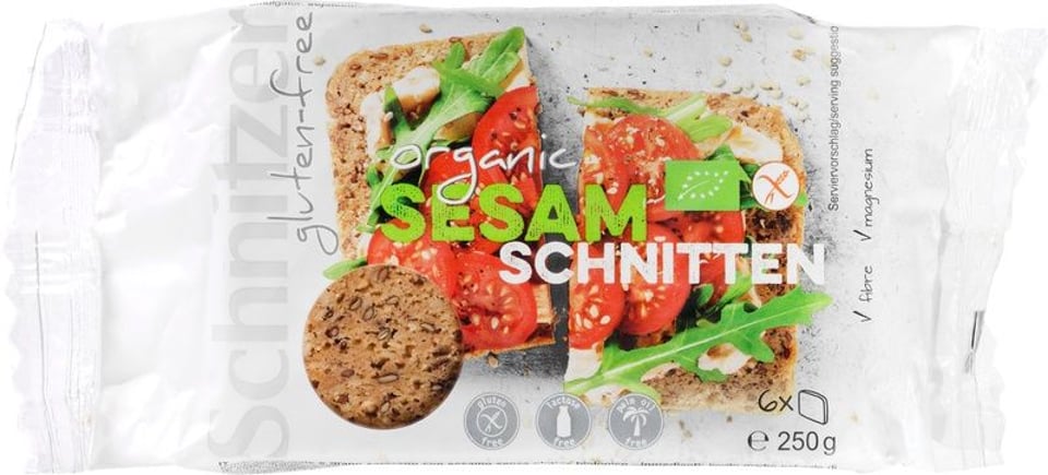 Schnitzer Sesambrood (6) 250 Gram