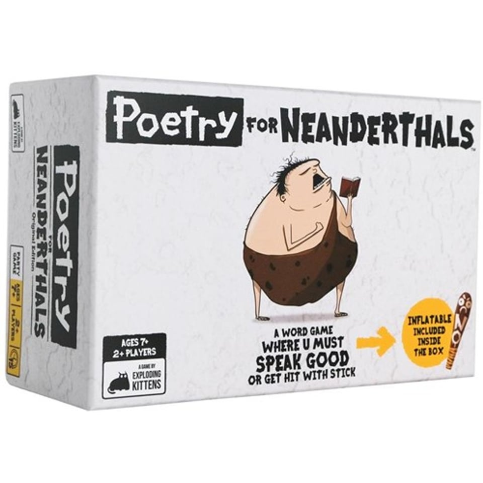 Poetry for Neanderthals