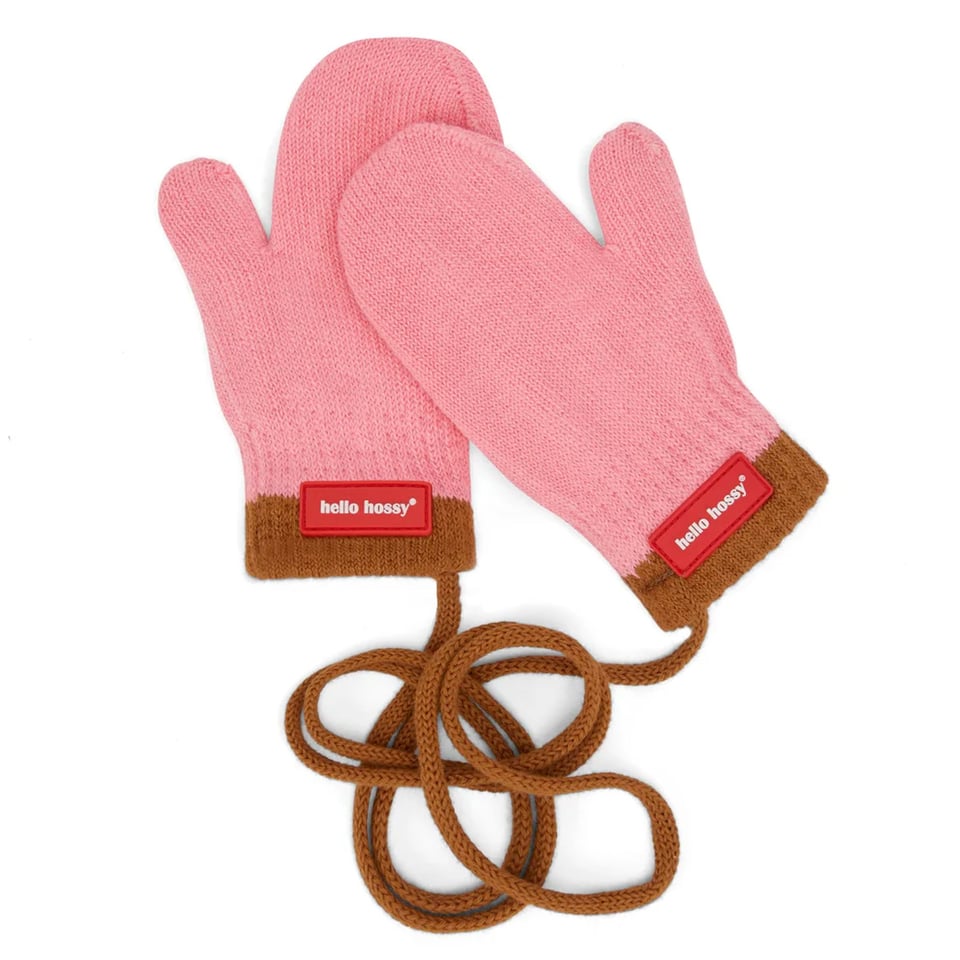 Hello Hossy Mittens Hotty Pink