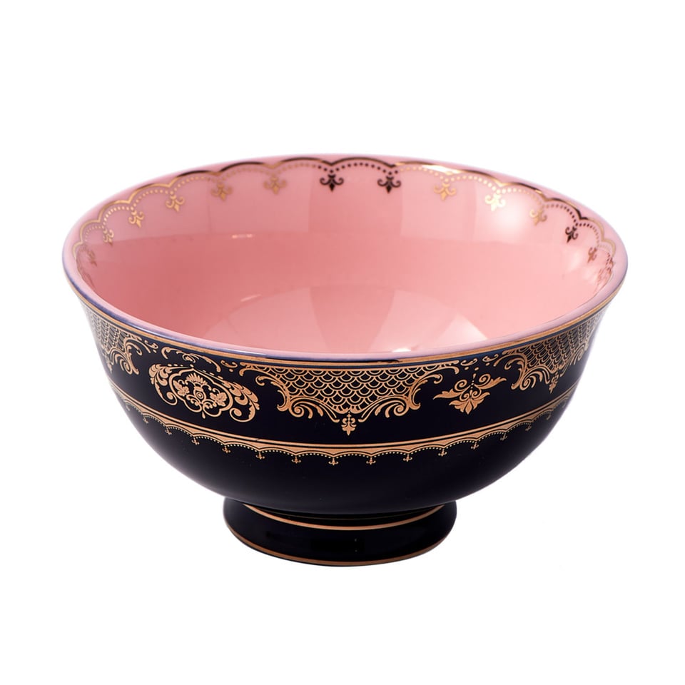 Schaaltjes Grandpa Bowl Multicolor Porselein 12x6cm Set Van 4
