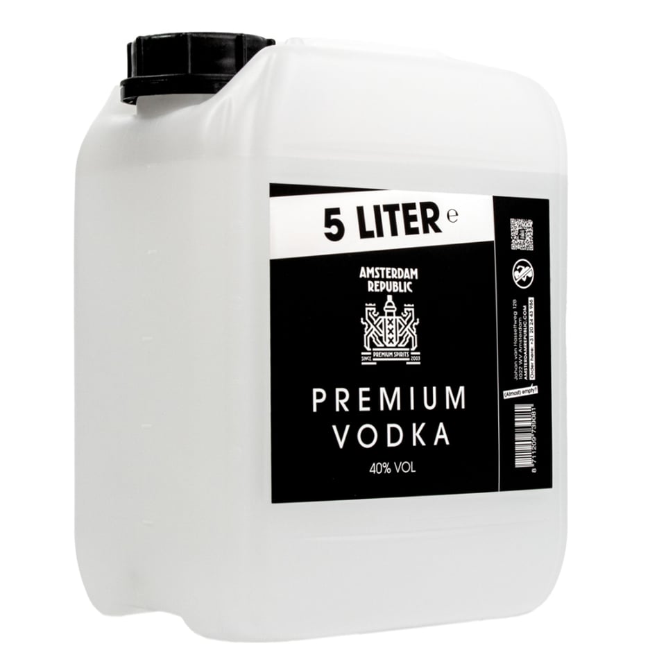 Vodka Jerrycan 5L 40% Vol.