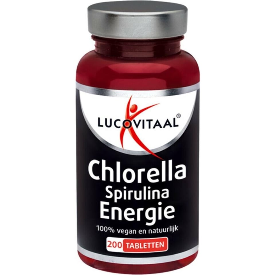 Lucovitaal Chlorella Spirulina Voedingssupplement - 200 Tabletten