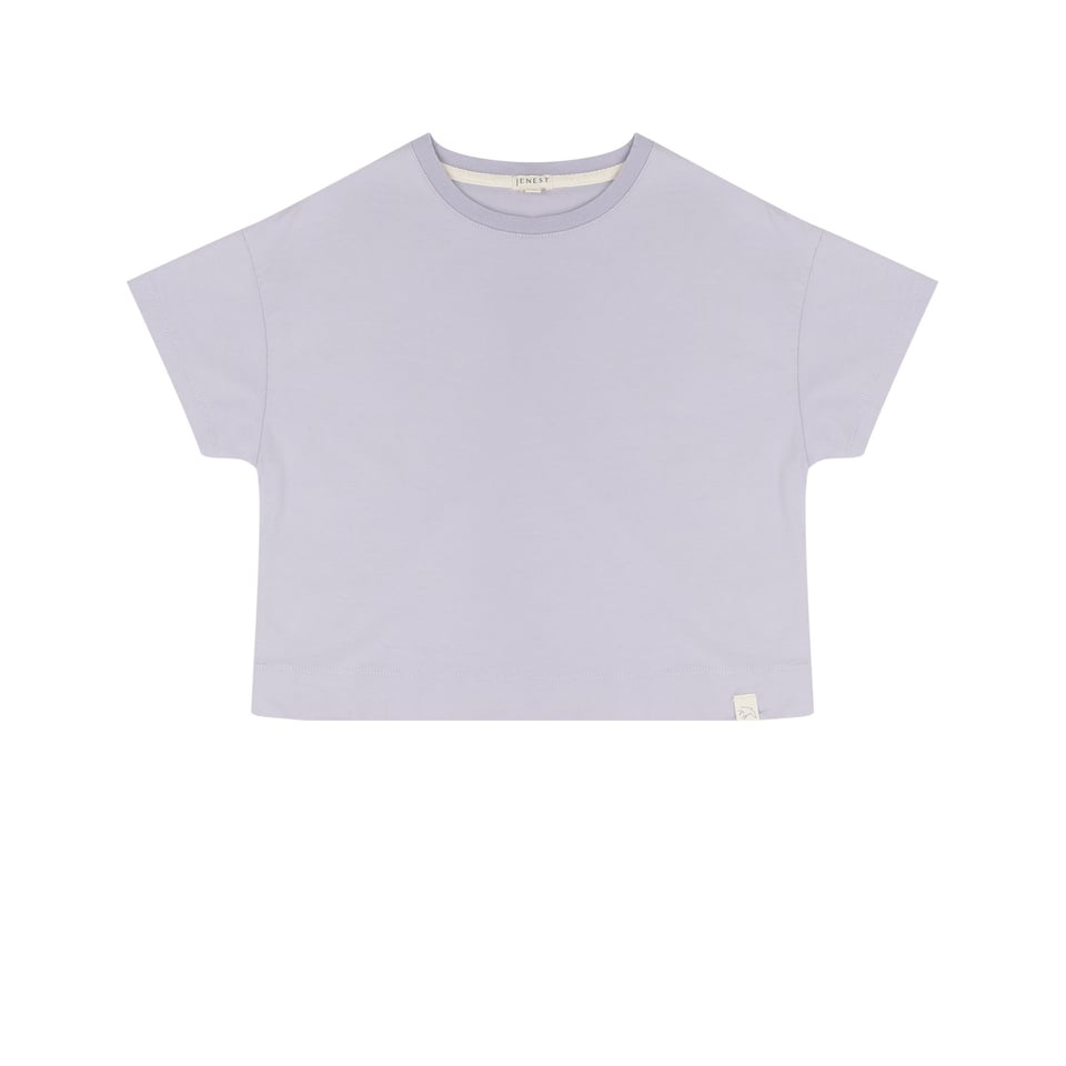 Livia logo shirt light lavender - Jenest