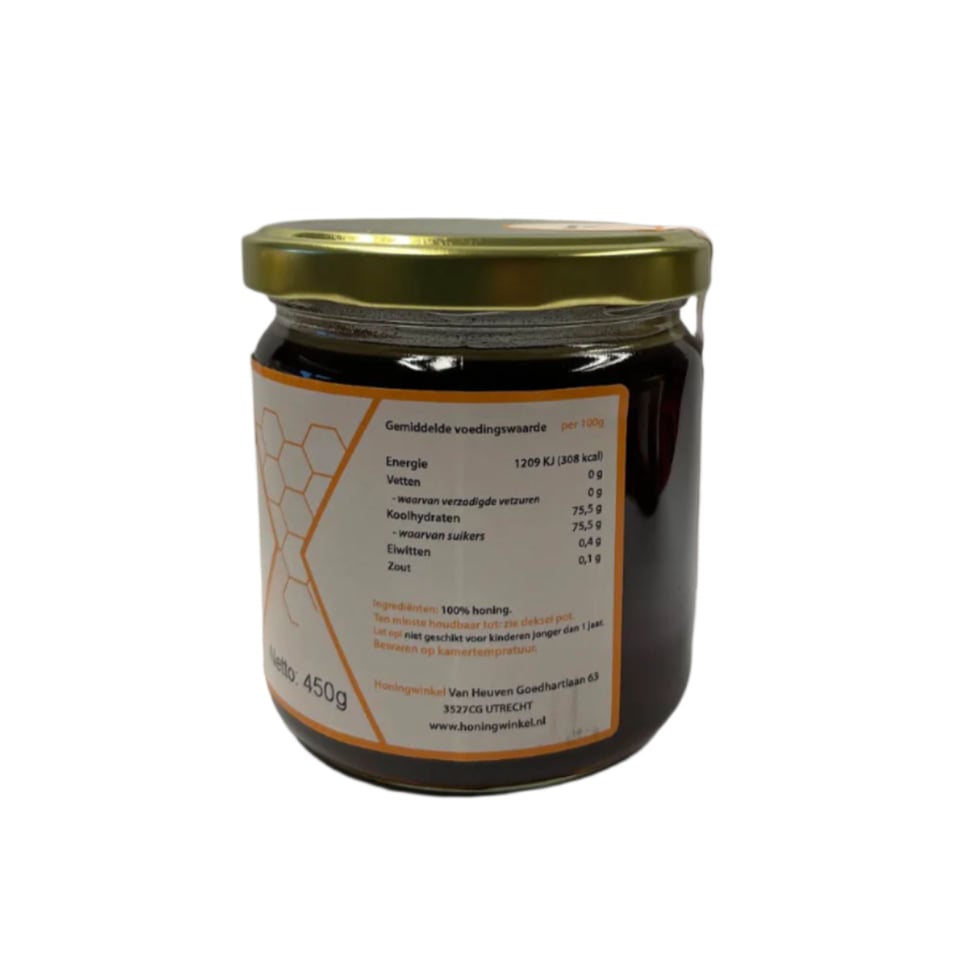 Eikenhoning 450g Spanje Honingwinkel