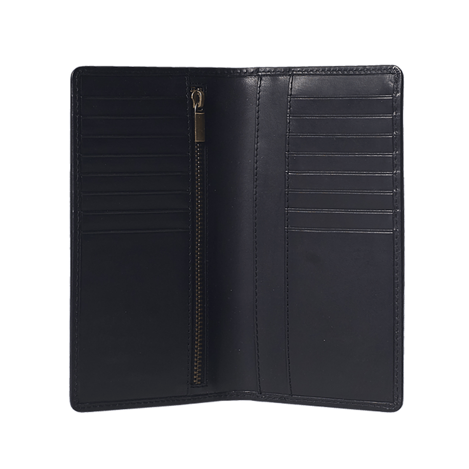 O My Bag Fold-Over Wallet Black
