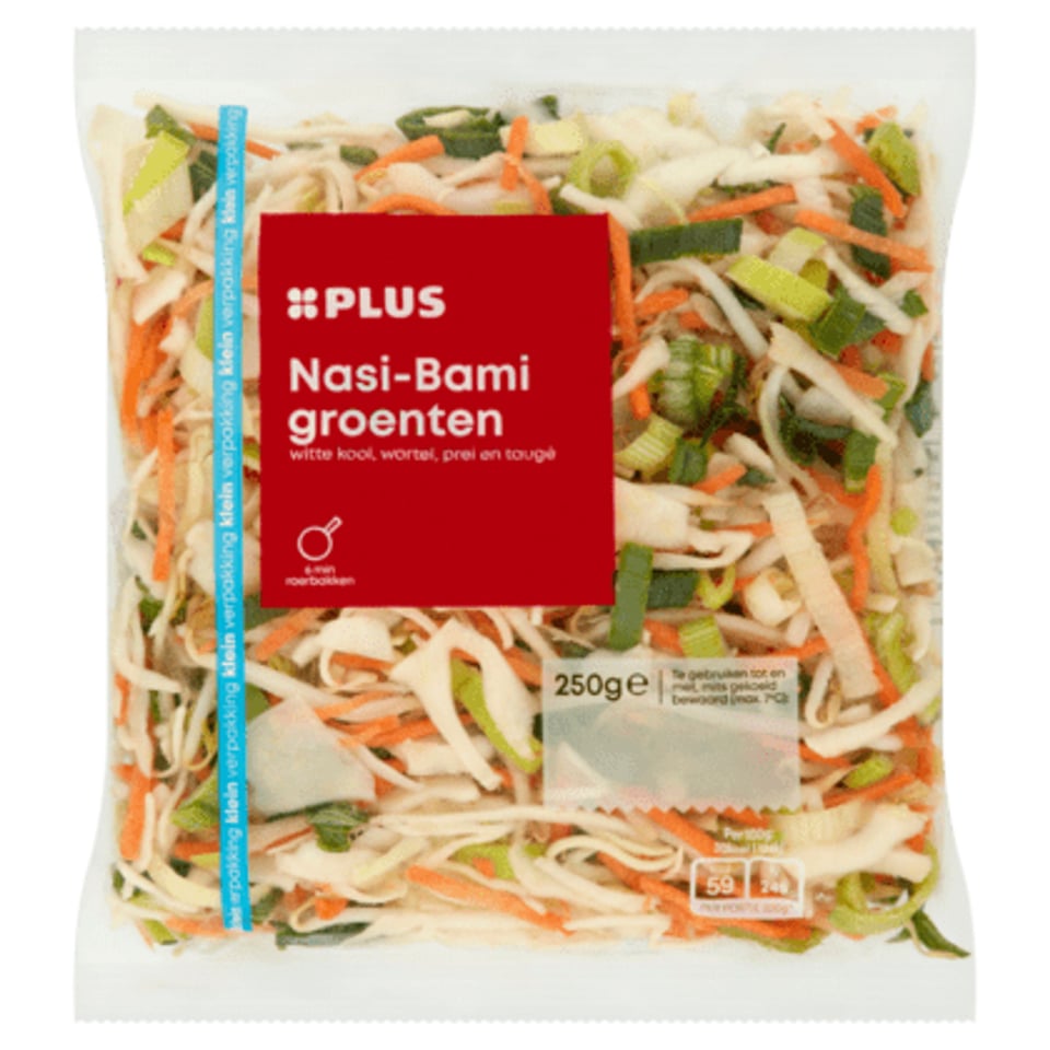 PLUS Nasi-Bami Groenten Kvp