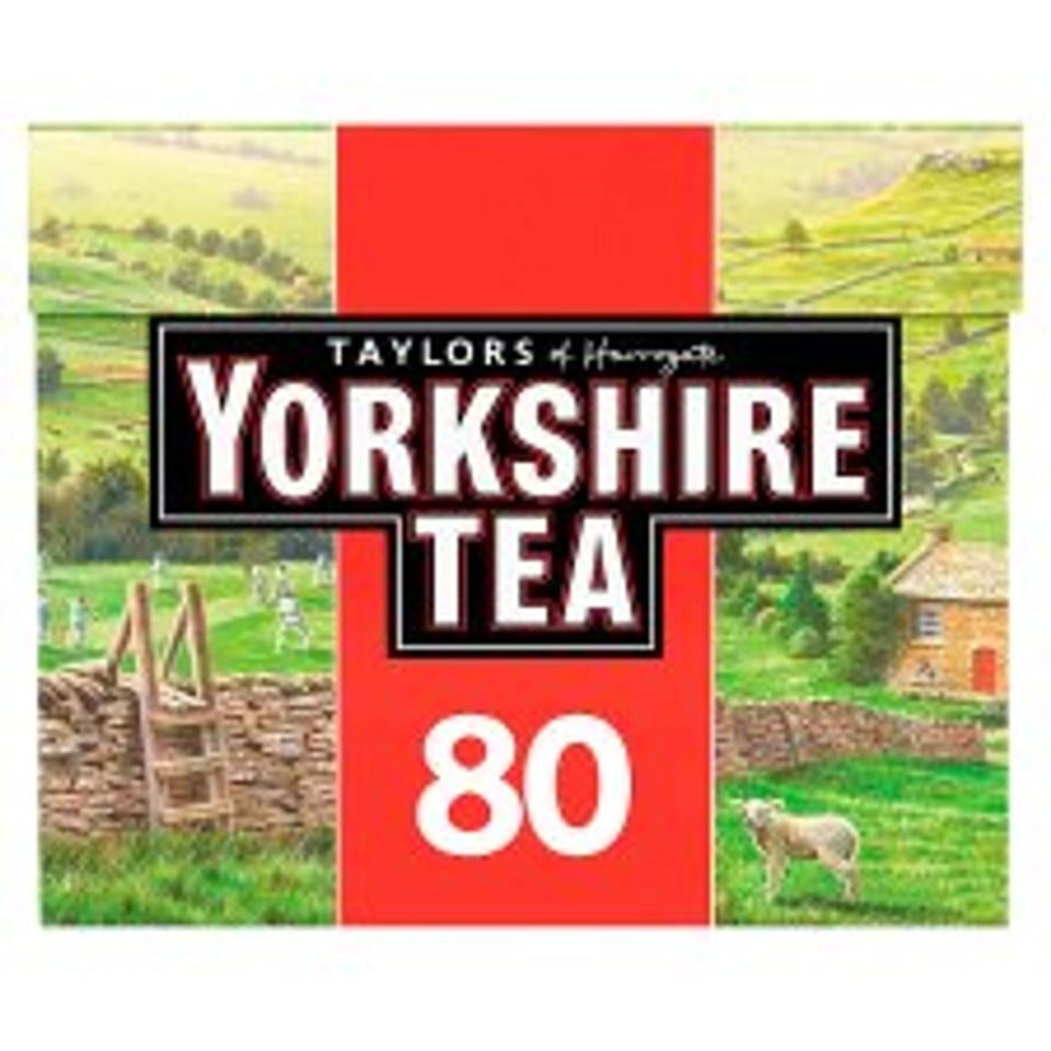 Taylors Yorkshire Red 80 Tea Bags 250g