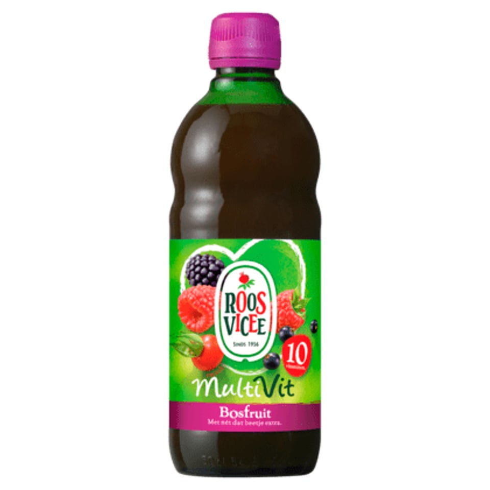 Roosvicee Siroop Multivit Bosfruit