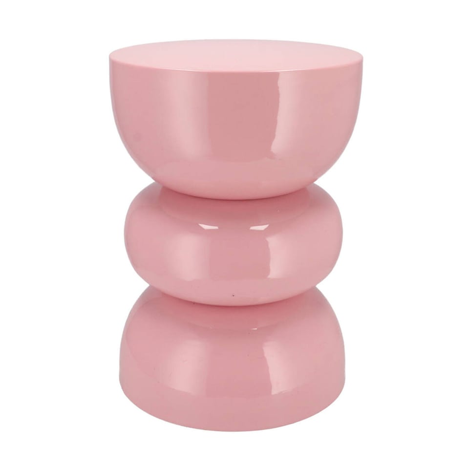 Bijzettafel & Kruk Sephora Pink Metaal 32x45cm