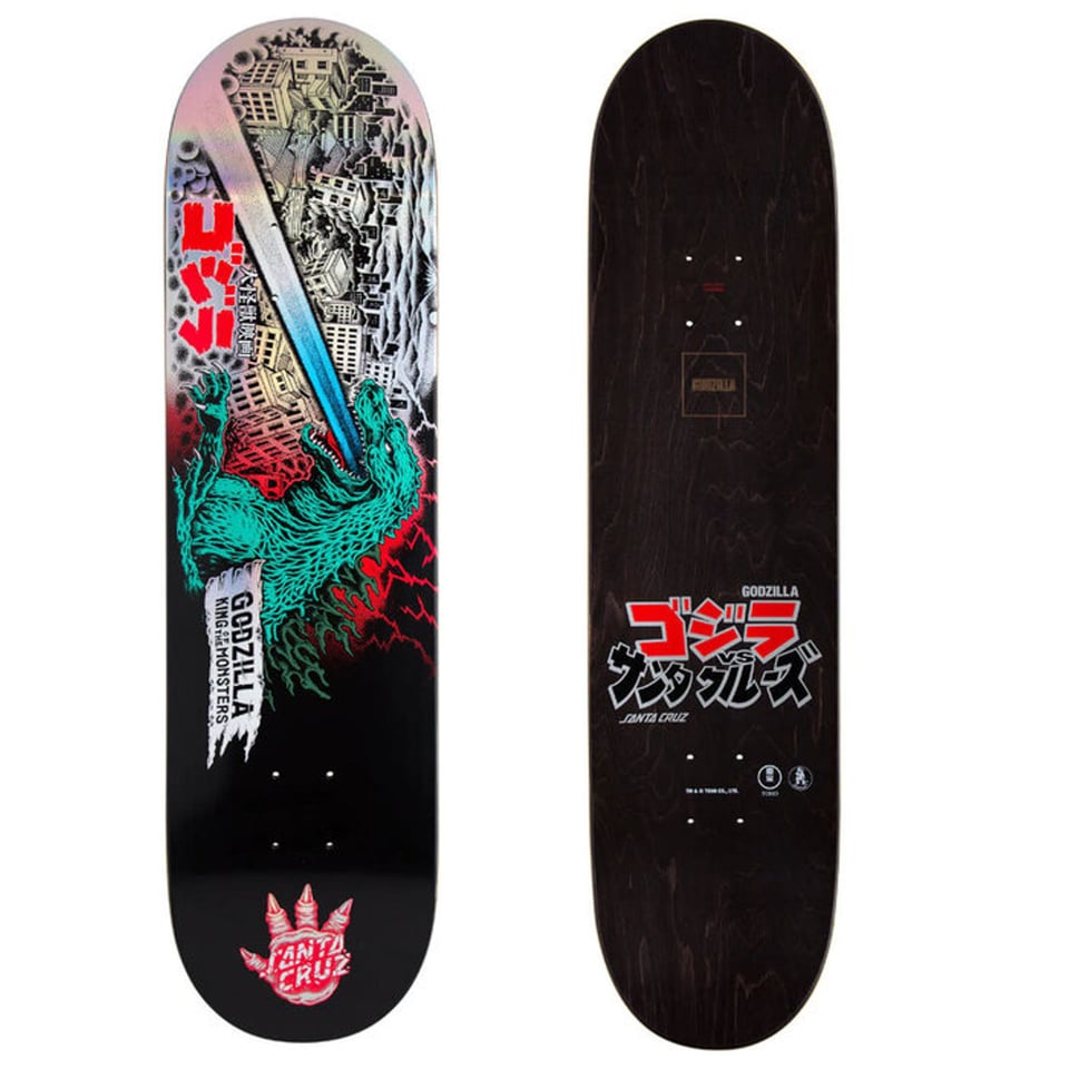 Santa Cruz Santa Cruz X Godzilla O'Brien Reaper Deck King of the Monsters