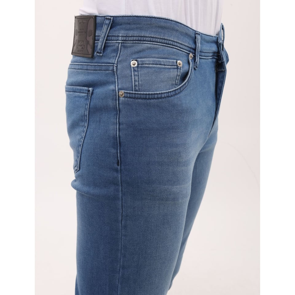 Jeans Heren - Regular Fit - Stretch Broek Heren - MM-R-06 - Blauw