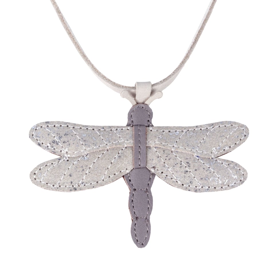 Donsje Zaza Necklace Libelle Lilac Nubuck