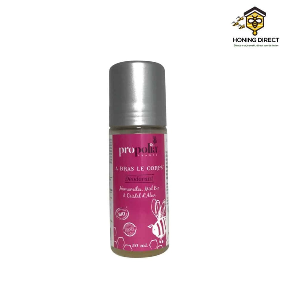 Deodorant Bio Honing, Aluinsteen & Bloemenwater - 50ML