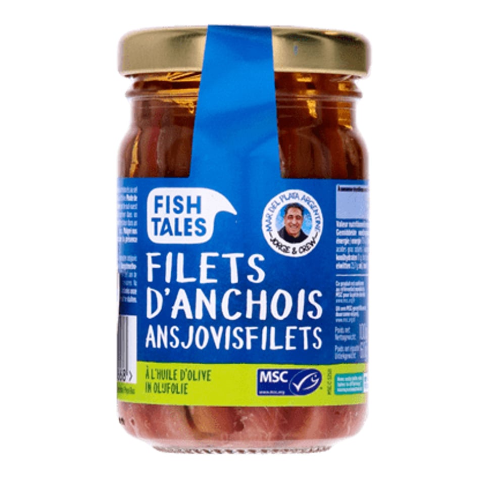 Fish Tales Ansjovisfilets in Olijfolie MSC