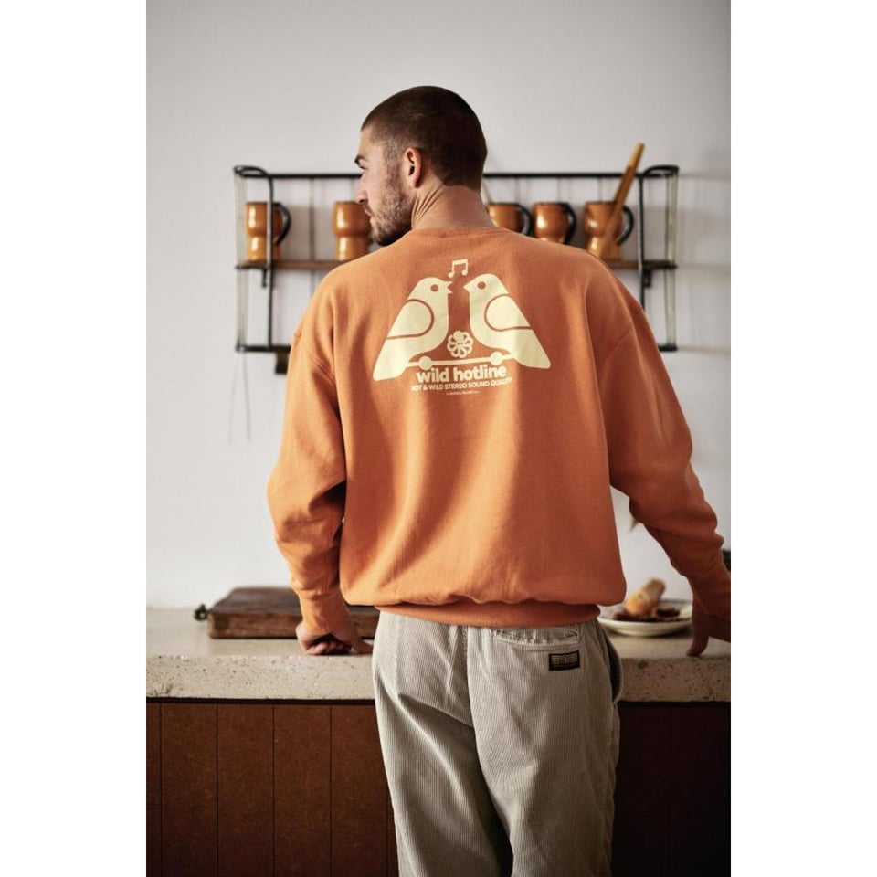 Jonsen Island Sweat Shirt Classic Gustavo Hot Line Caramel