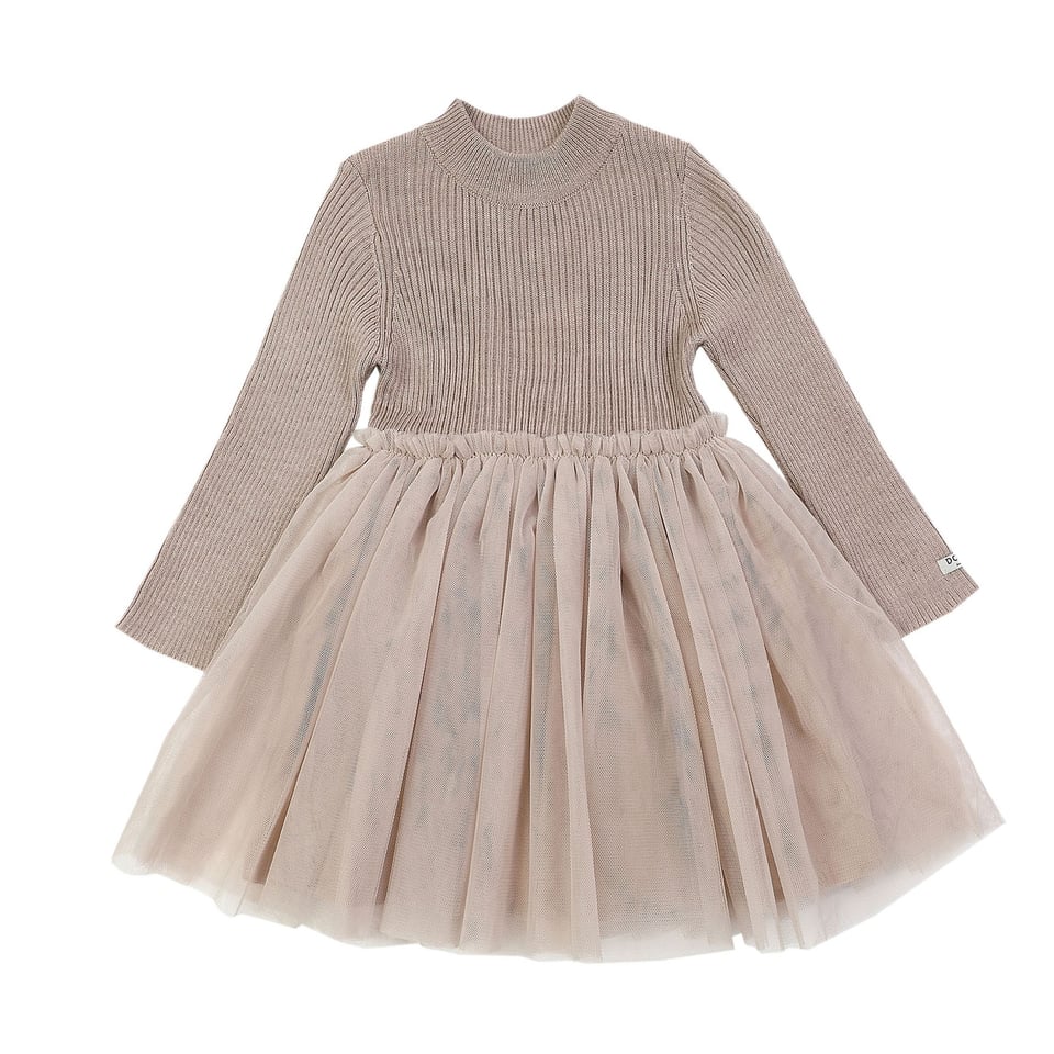 Donsje Lotus Dress Rose Grey