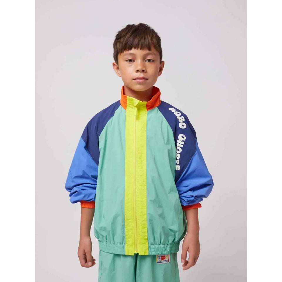 Bobo Choses Wavy Bobo Choses Color Block Tracksuit Jacket