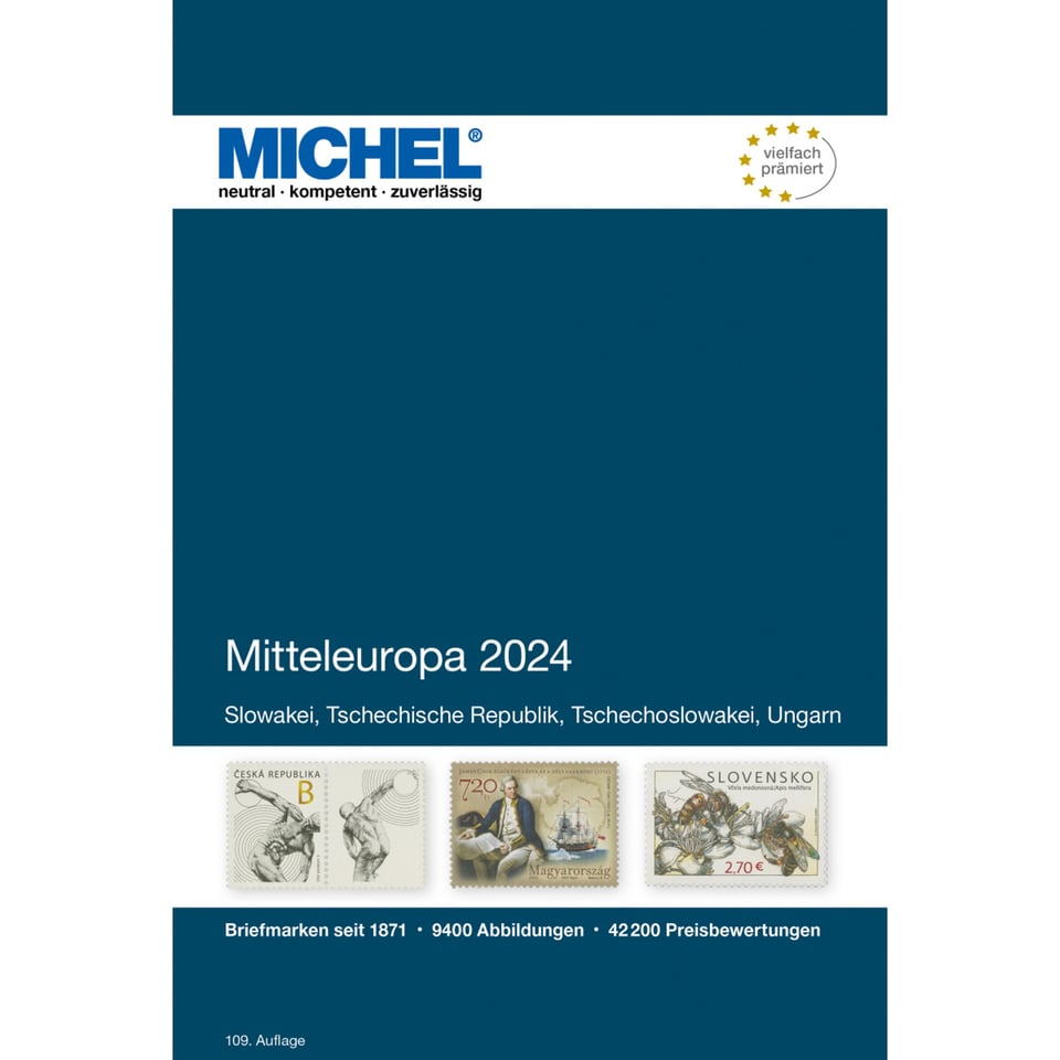 Europa-Katalog Band 2 Mitteleuropa 2024