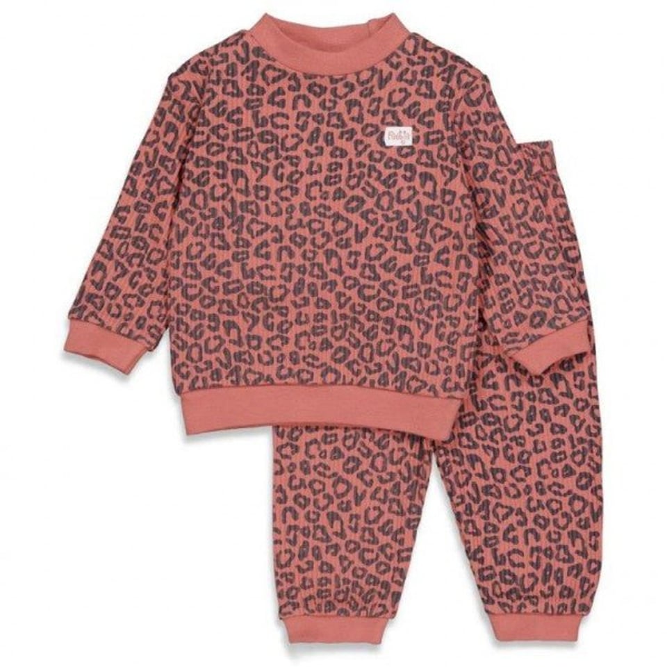 Feetje Wafel Pyjama Terra Pink Fashion Edition