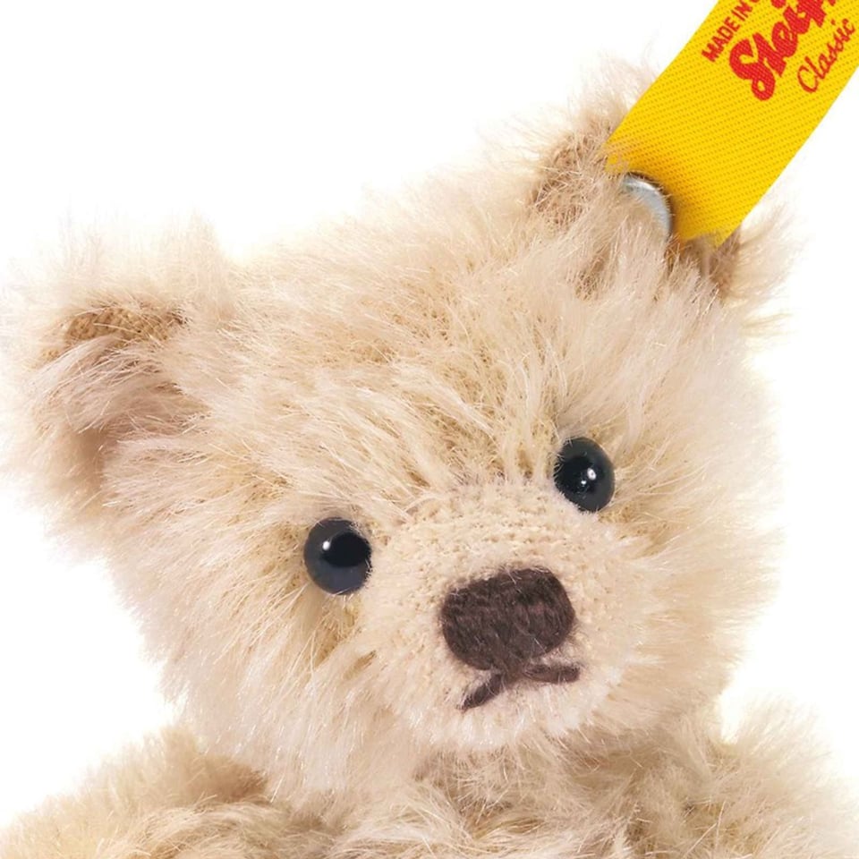 Mini Teddy Bear, Blond, 10 Cm
