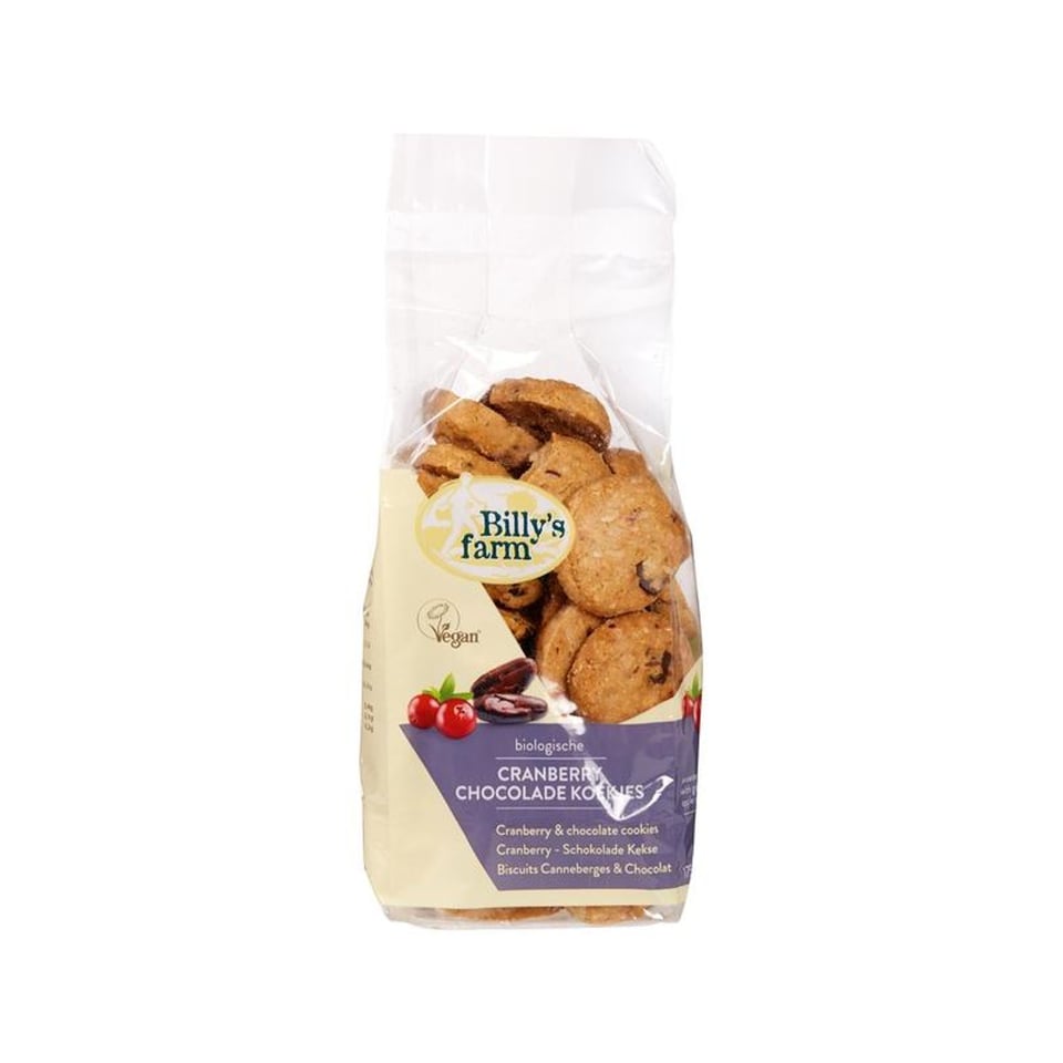 Cranberry Choco Cookies Bio