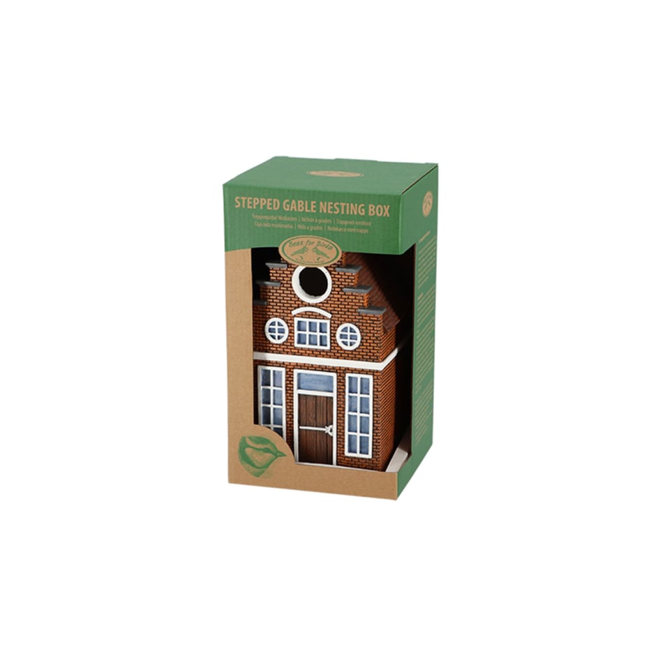 Esschert Design Nestkast Gevelhuis Trapgevel
